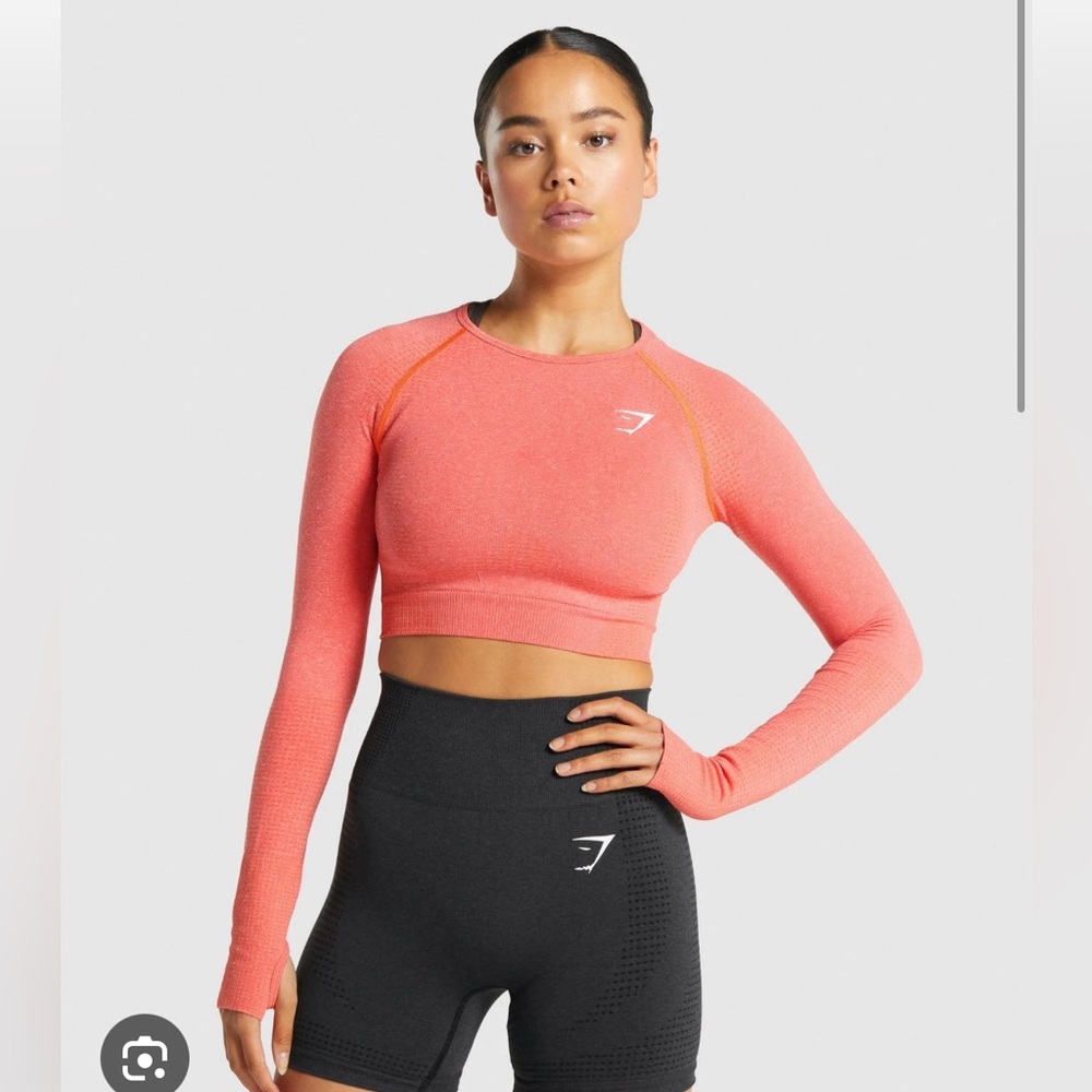 Gymshark Vital Seamless 2.0 Long Sleeve Crop Top